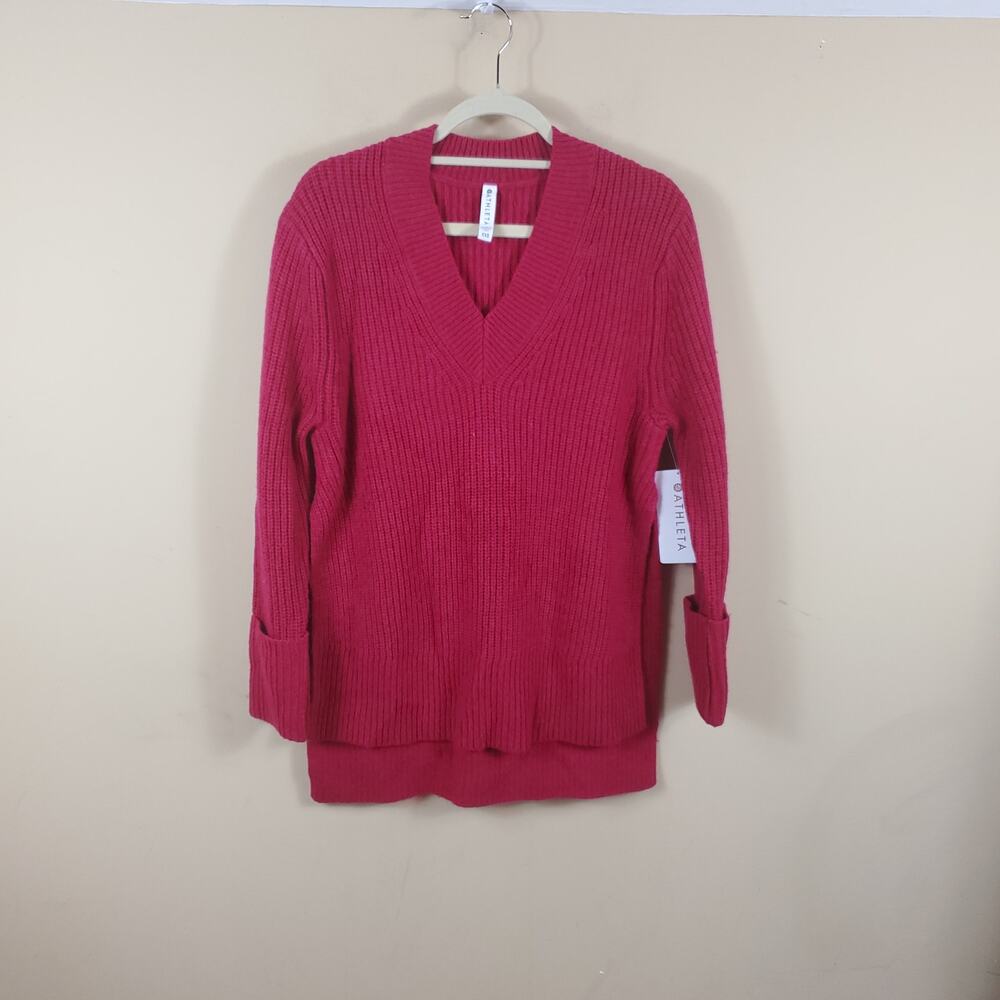 Athleta Shasta V-Neck Sweater Women's Size XXS